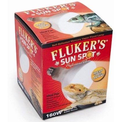 Flukers Sun Spot Bulb Mercury Vapor Bulb