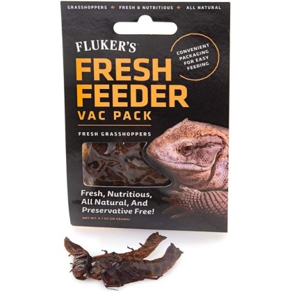 Flukers Grasshopper Fresh Feeder Vac Pack