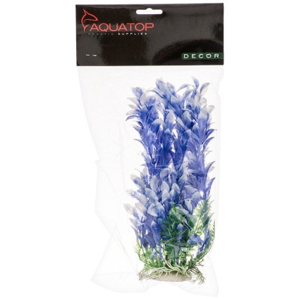 Aquatop Bacopa Aquarium Plant - Blue & White