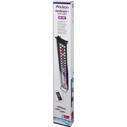 Aqueon OptiBright Plus LED Aquarium Light Fixture