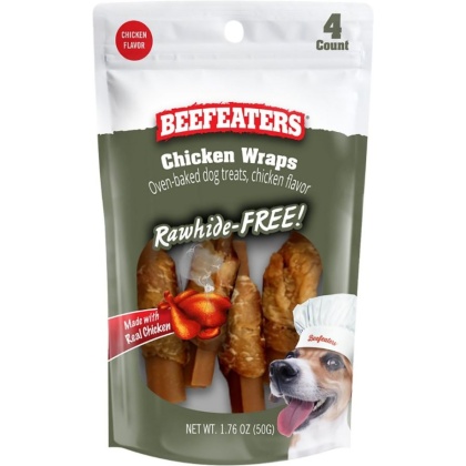 Beefeaters Rawhide Free Oven Baked Chicken Wraps