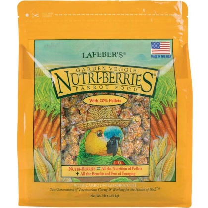 Lafeber Garden Veggie Nutri-Berries Parrot Food