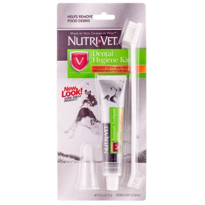 Nutri-Vet Dental Hygene Kit for Dogs