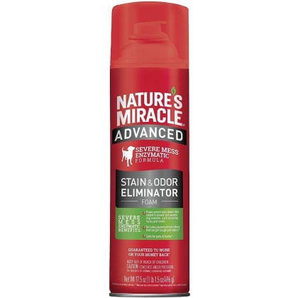 Nature\'s Miracle Advanced Enzymatic Stain & Odor Eliminator Foam