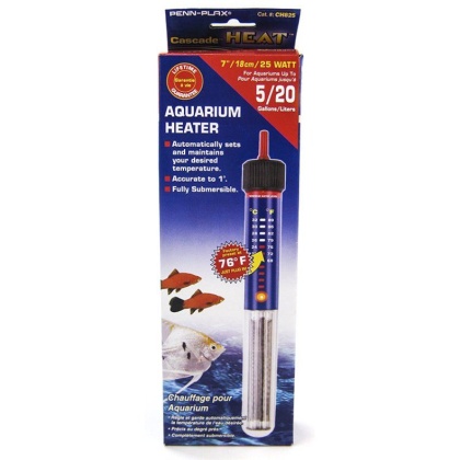 Penn Plax Cascade Submersible Heat Aquarium Heater