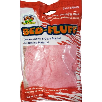 Penn Plax Bed-Fluff for Hamsters, Gerbils & Mice