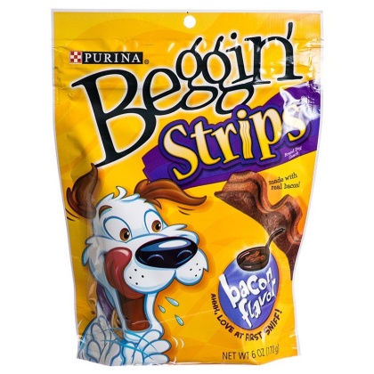 Purina Beggin\' Strips - Bacon Flavor