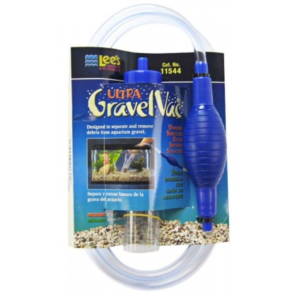 Lees Ultra Gravel Vac with Squeeze Bulb