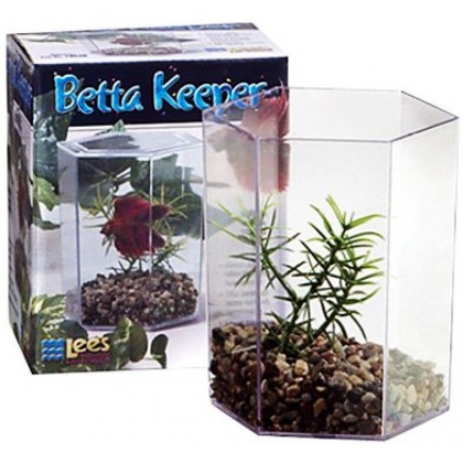 Lees Betta Keeper Hex Aquarium Kit