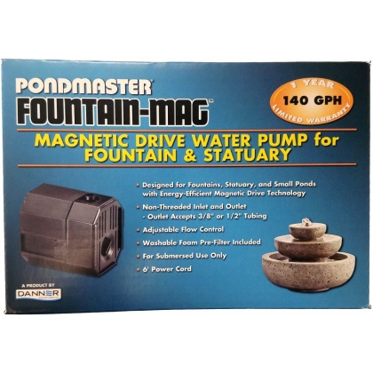 Pondmaster Pond-Mag Magnetic Drive Utility Pond Pump