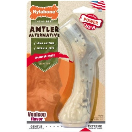 Nylabone Power Chew Antler Alternative Venison Flavor