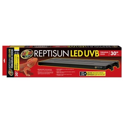 Zoo Med Reptisun LED UVB High Output Terrarium Hood